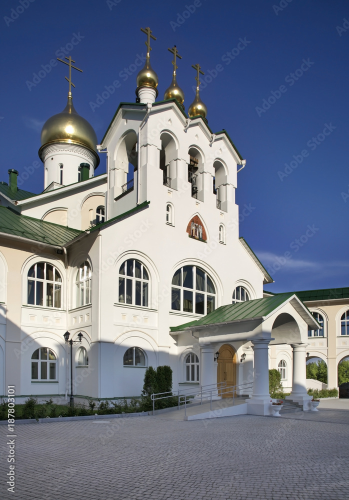 Church of Three Hierarchs at Kolomna Theological Seminary at Epiphany Old-Golutvin Monastery in Kolomna. Russia