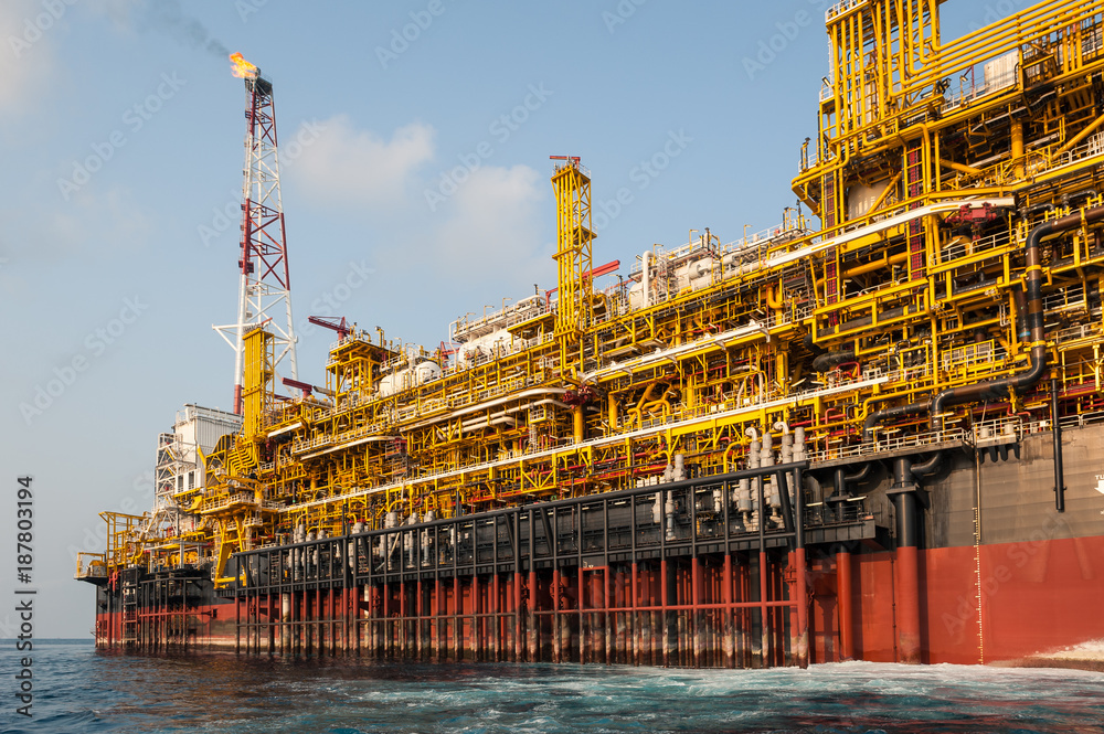 Offshore oil industry, Angola Stock Photo Adobe Stock