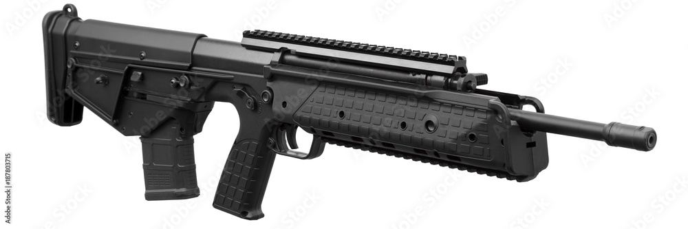 Gun rifle isolated on white Gun rifle isolated on white