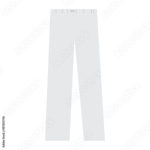 Isolated sport uniform