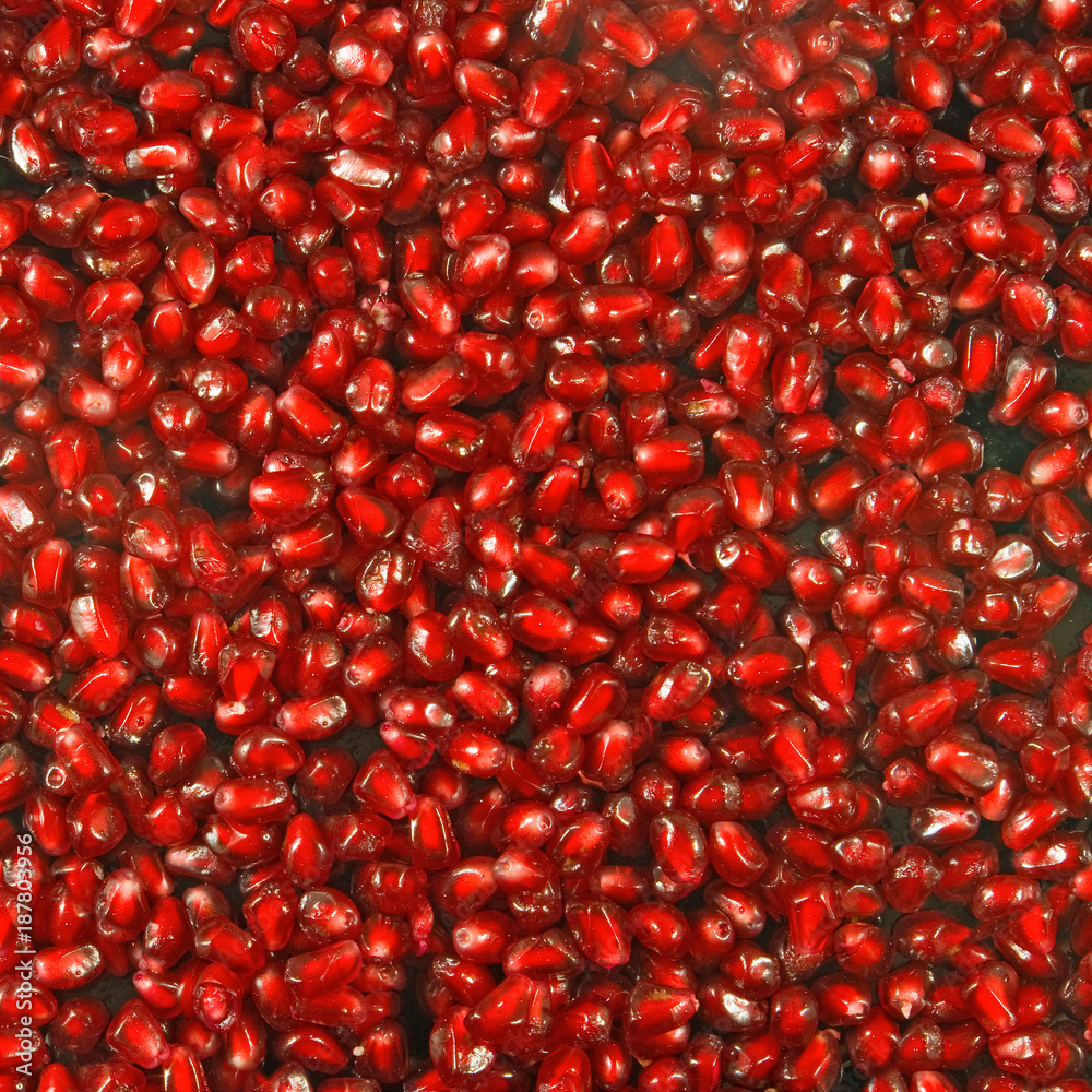 ripe pomegranate close-up ripe pomegranate close-up