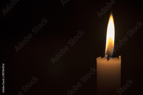 A single candlelight background