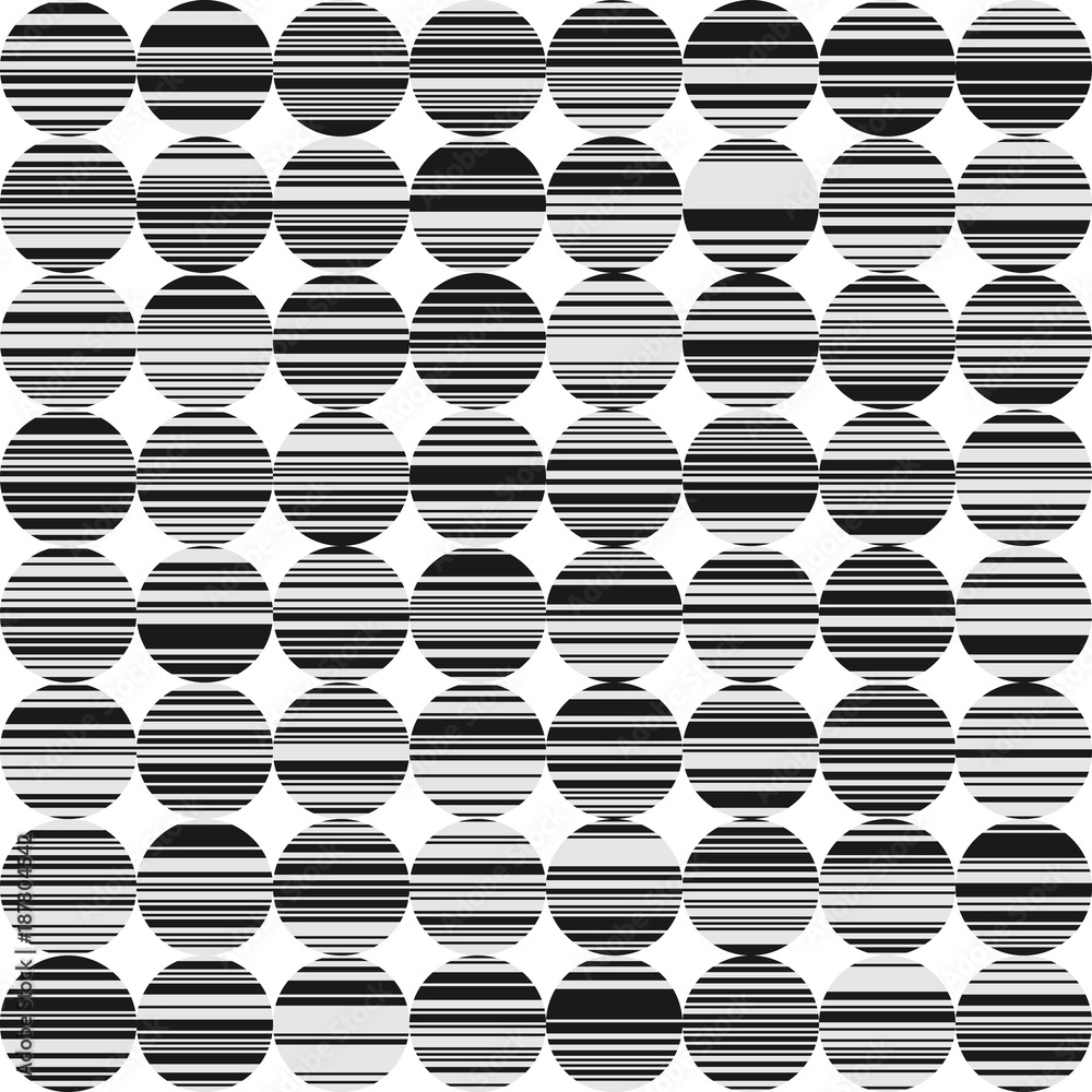 Abstract BW Background with Circles and Lines Abstract BW Background with Circles and Lines