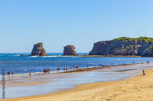Hendaye beach