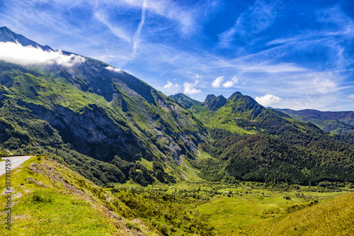 Mountain road D918 France
