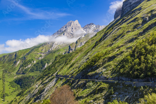 Mountain road D918 France