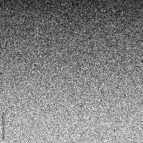 Vector texture of many small circles. Black square