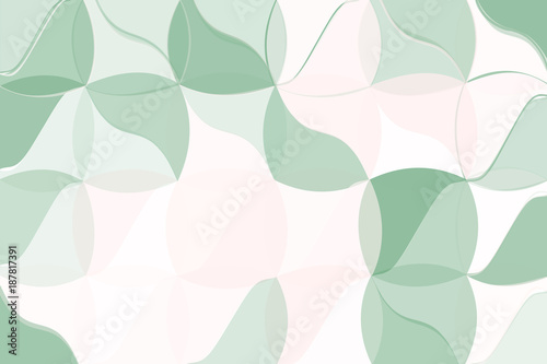 Pale green  beige polygonal abstract background. Low poly crystal pattern. Design with triangle shapes. 