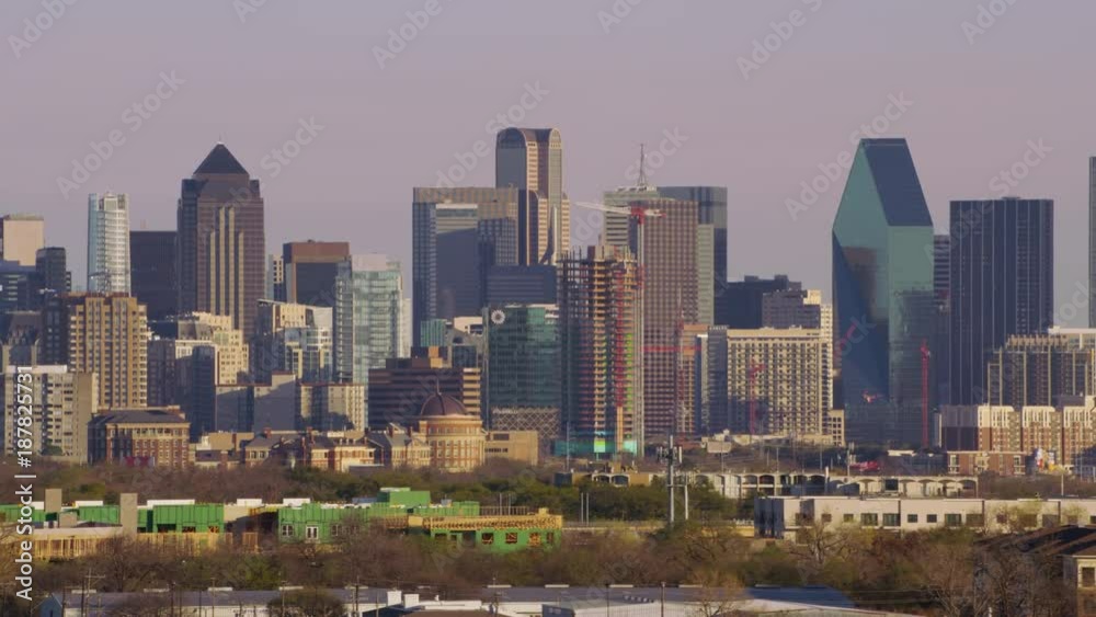 Dallas, Texas circa-2017, Aerial view of Dallas, Texas Dallas, Texas circa-2017, Aerial view of Dallas, Texas