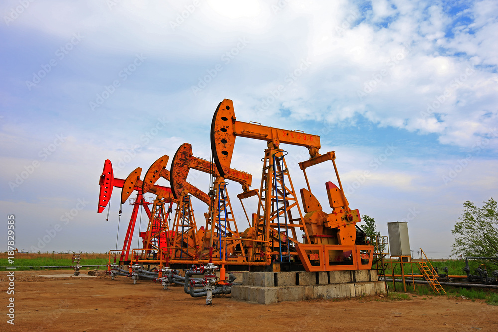 The oil pump, industrial equipment