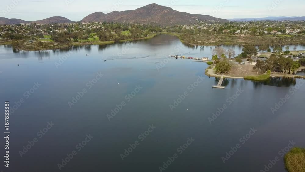 San Diego - Lake Murray Reservoir - Drone Video Aerial Video of Lake Murray Reservoir is located within the boundary of Mission Trails Regional Park, which lies between the city of San Diego. San Diego - Lake Murray Reservoir - Drone Video Aerial Video of Lake Murray Reservoir is located within the boundary of Mission Trails Regional Park, which lies between the city of San Diego.
