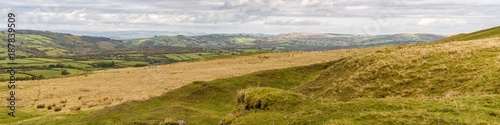 Landscape near Brynamman in Carmarthenshire, Dyfed, Wales, UK photo