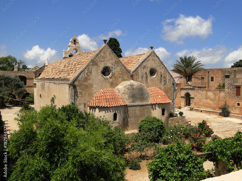 Moniu Arkadiu, Monastery, Crete Greece.