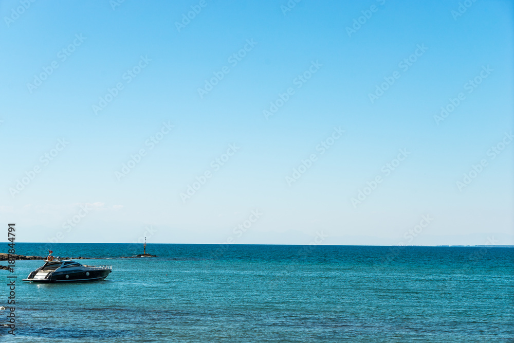 sunny day by the sea