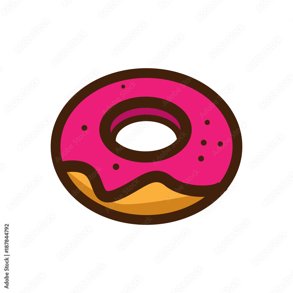 Doughnut Colorized Design Doughnut Colorized Design