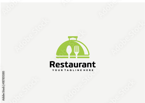 Restaurant Logo Template Design Vector, Emblem, Design Concept, Creative Symbol, Icon