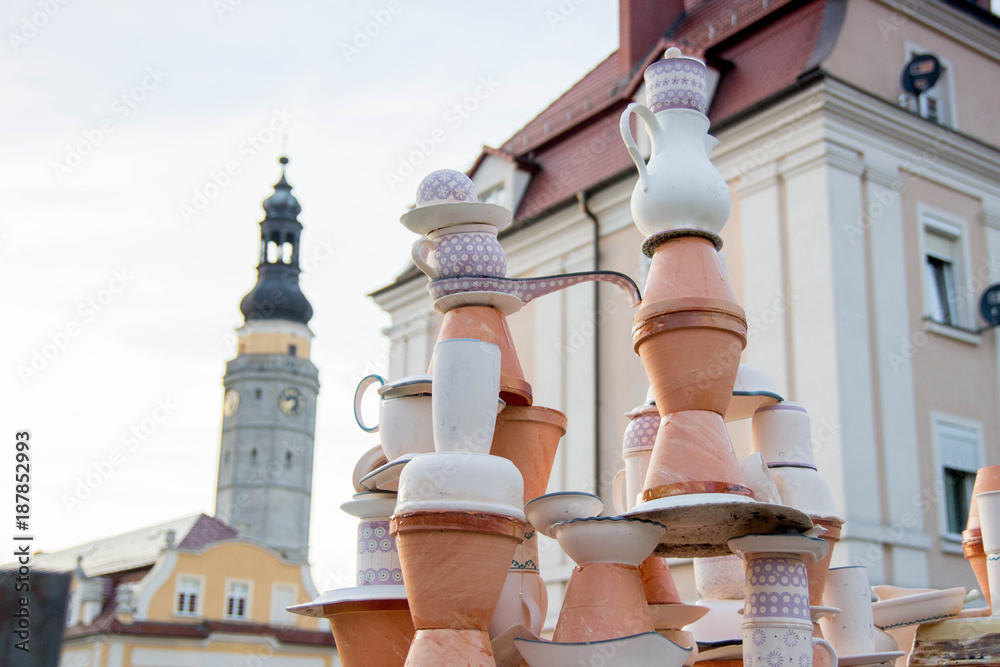 Boleslawiec, Dolnoslaskie/ Poland- 08.20.14 : Boleslawiec - The city of ceramics