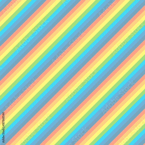 Rainbow line pattern