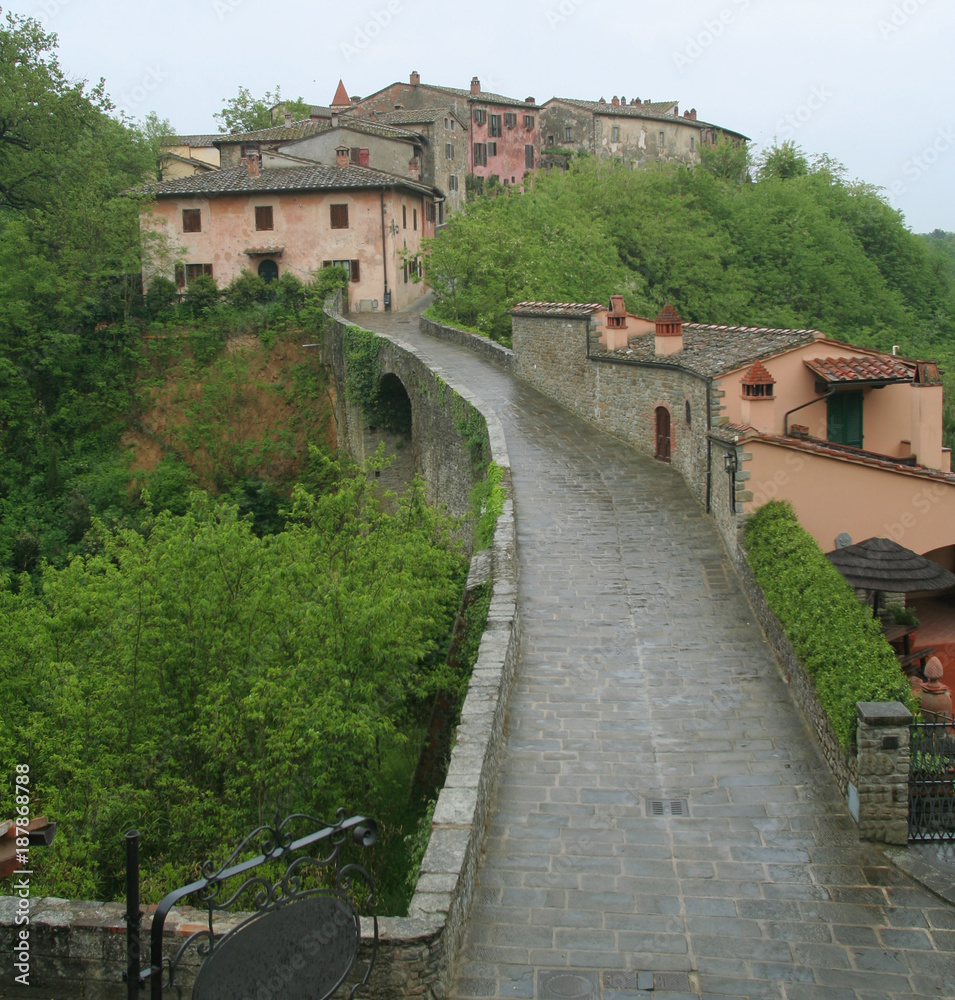 Italia, Toscana, Arezzo, il villaggio de Il Borro.
