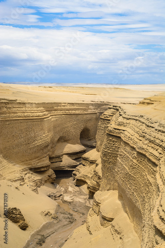 Canyon Los Perdidos. Ica, Peru.