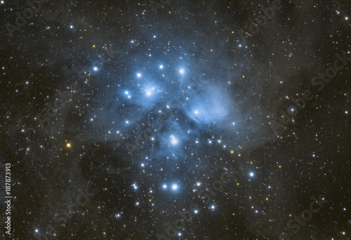 The pleiades in deep space