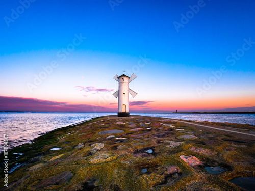 Swinemünde Mole - Mühlenbake