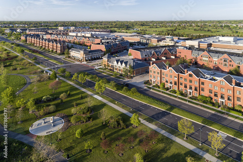 Glen Town Center Patriot Aerial photo