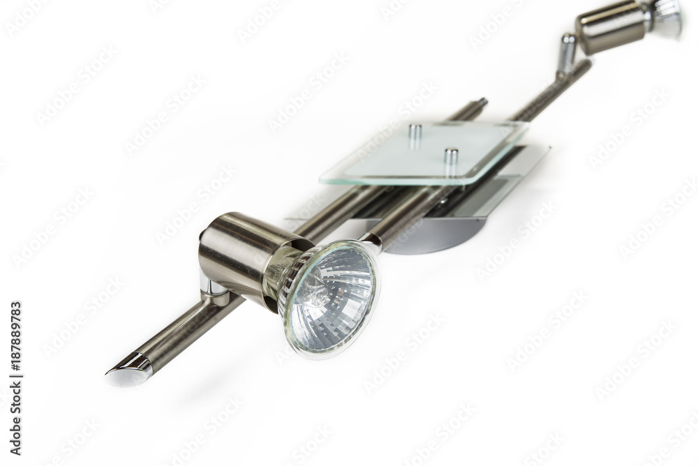 Modern halogen spotlight for living room or hall Modern halogen spotlight for living room or hall