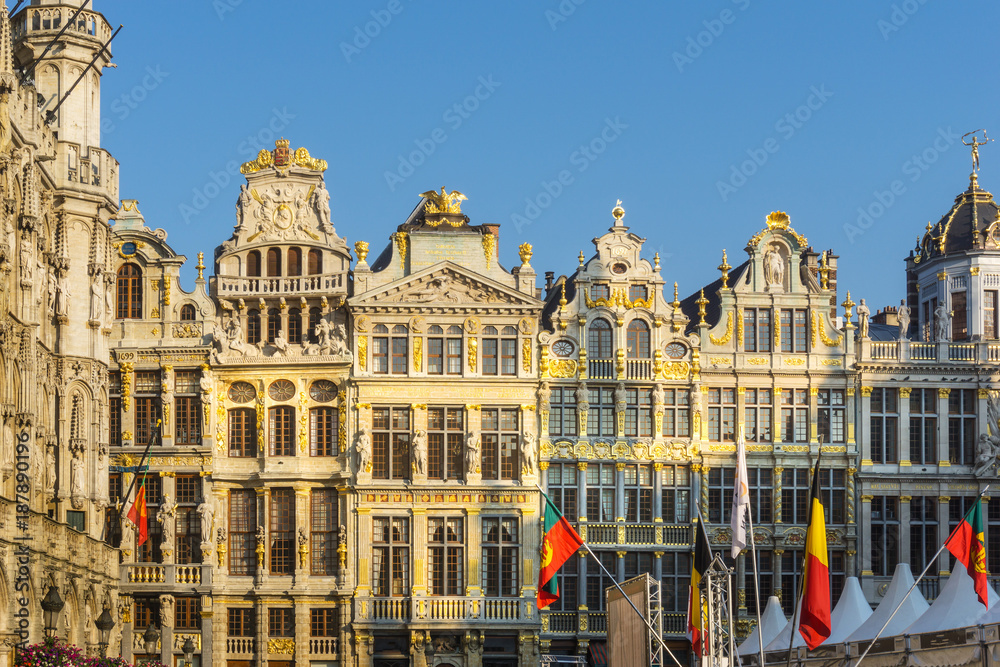 Grand Place in Brussels Europe - landmark of Brussels, Belgium