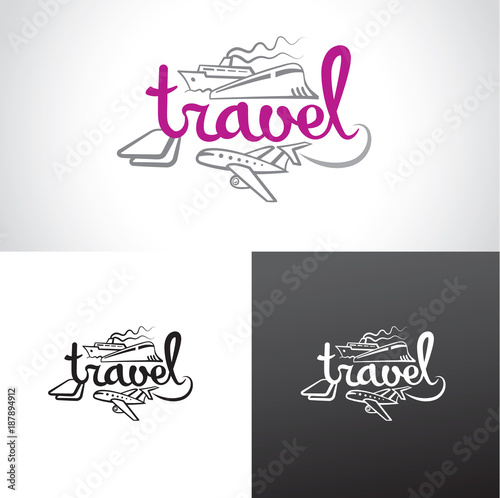 travel resort agency logo