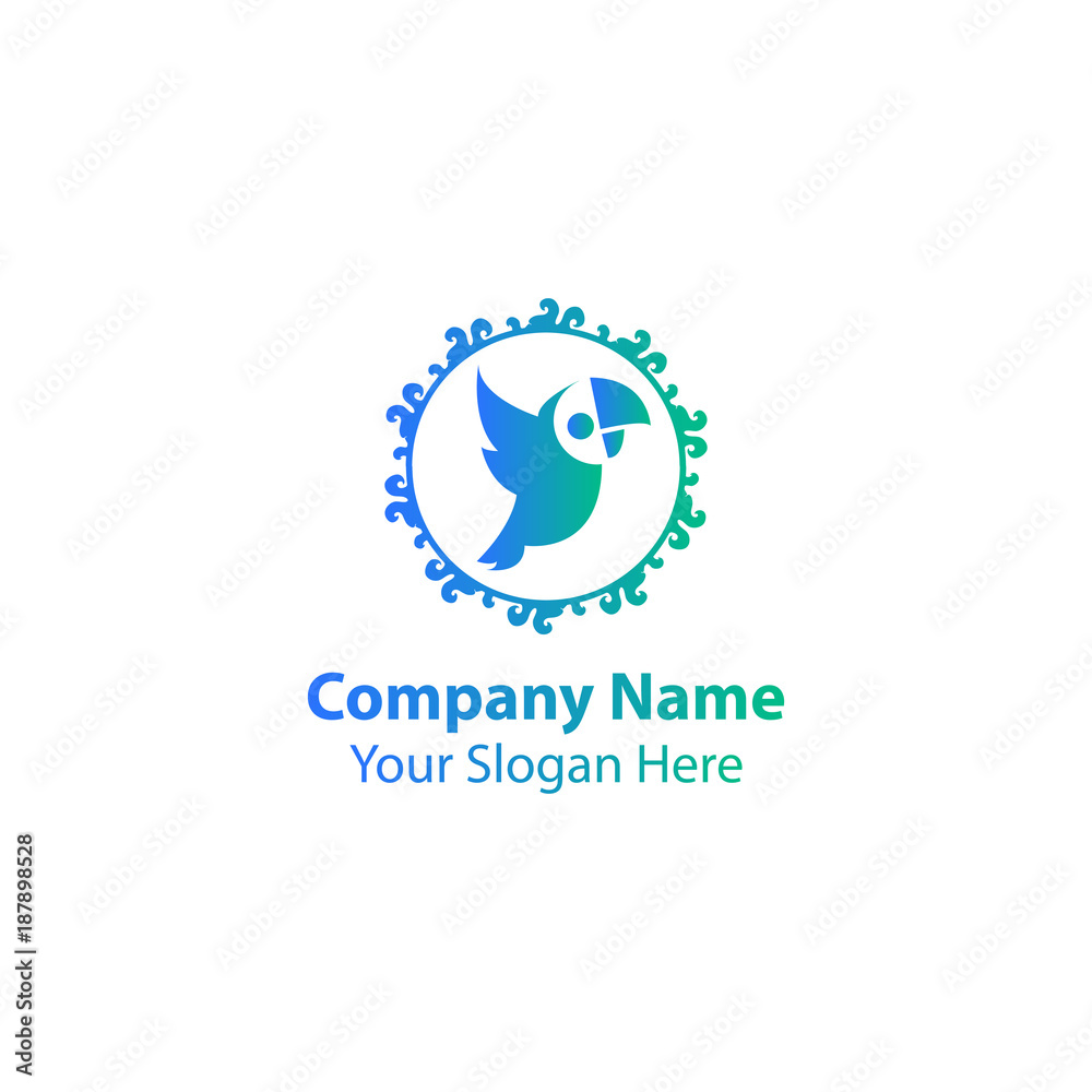 parrot logo design parrot logo design