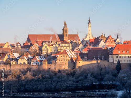 Rothenburg ob der Tauber im Winter