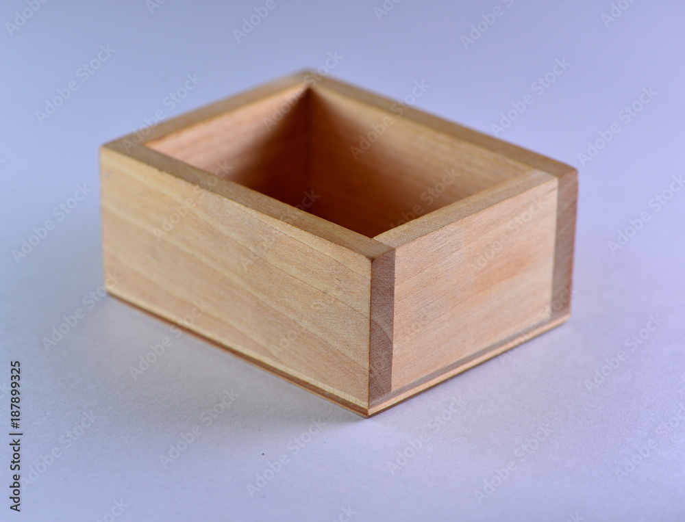 Small wooden box