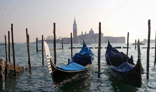 Venice Gondolas © James