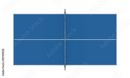 Obraz na płótnie Table Tennis Table Isolated