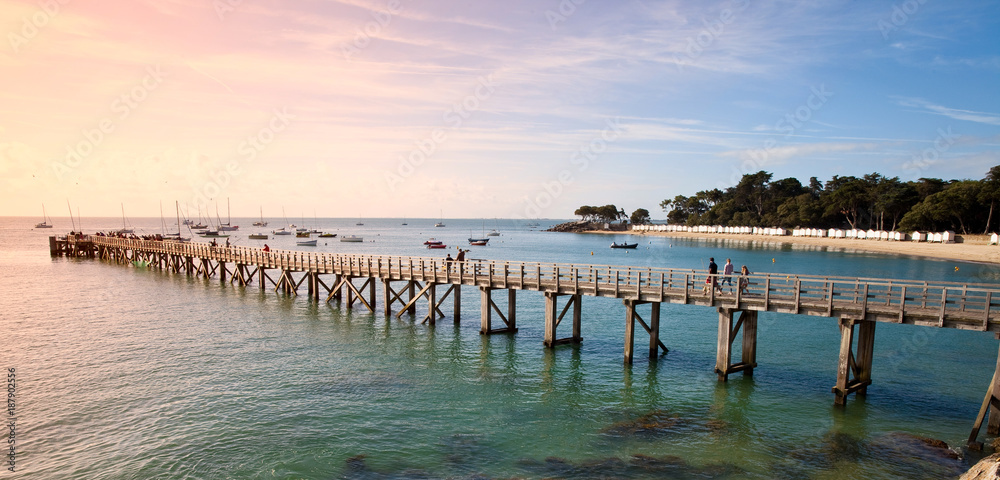 Fototapeta premium Île de Noirmoutier > France > Vendée > Plage