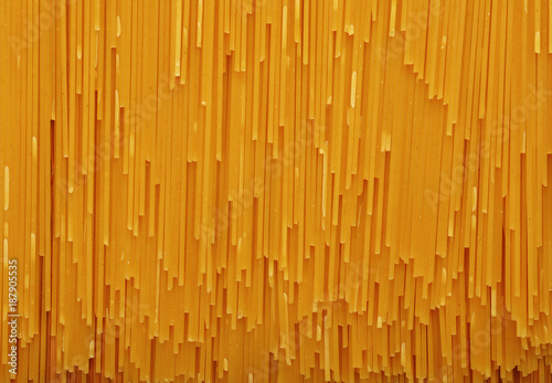 Close up background of spaghetti pasta