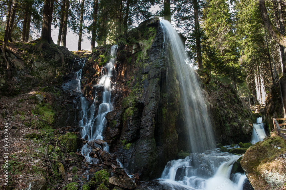Obraz premium Menzenschwander Wasserfall