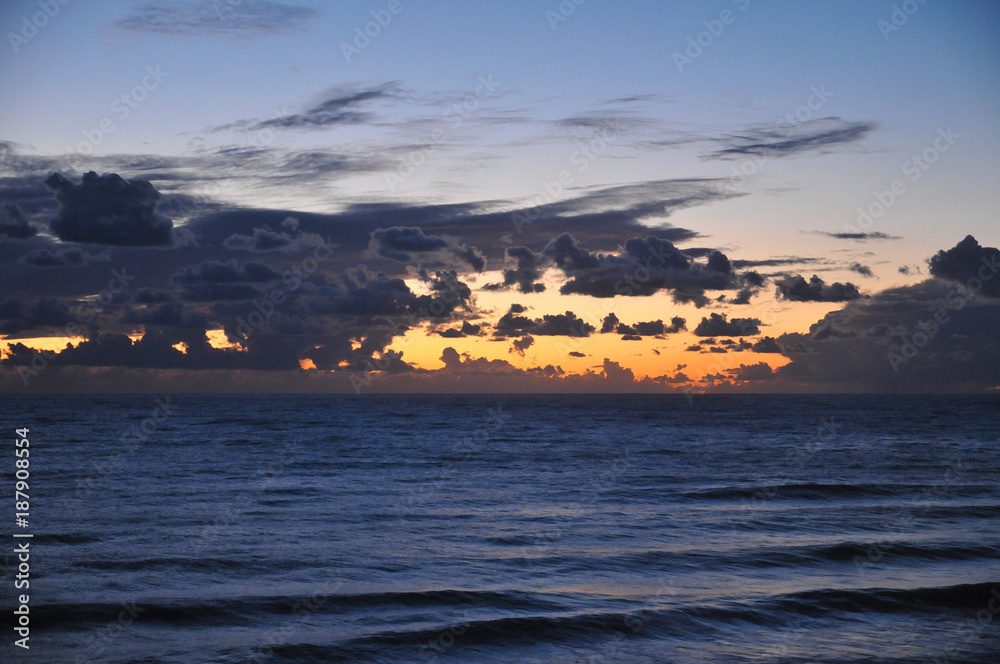 Obraz premium mare al tramonto