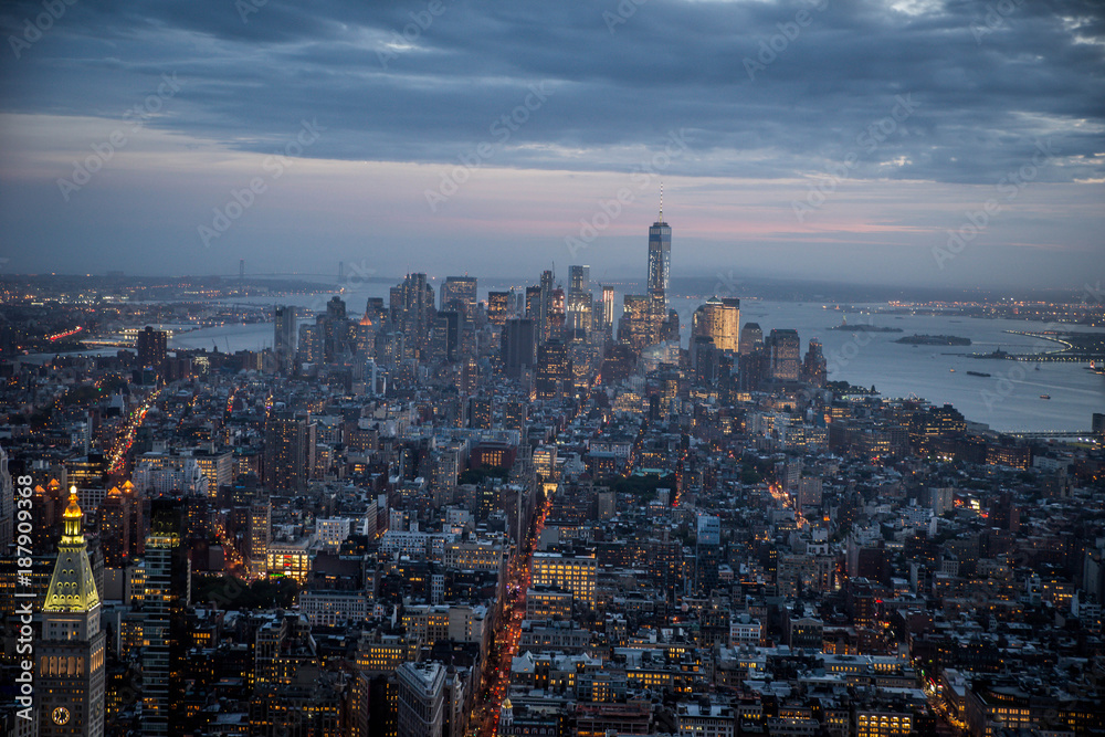 Obraz premium Manhattan skyline