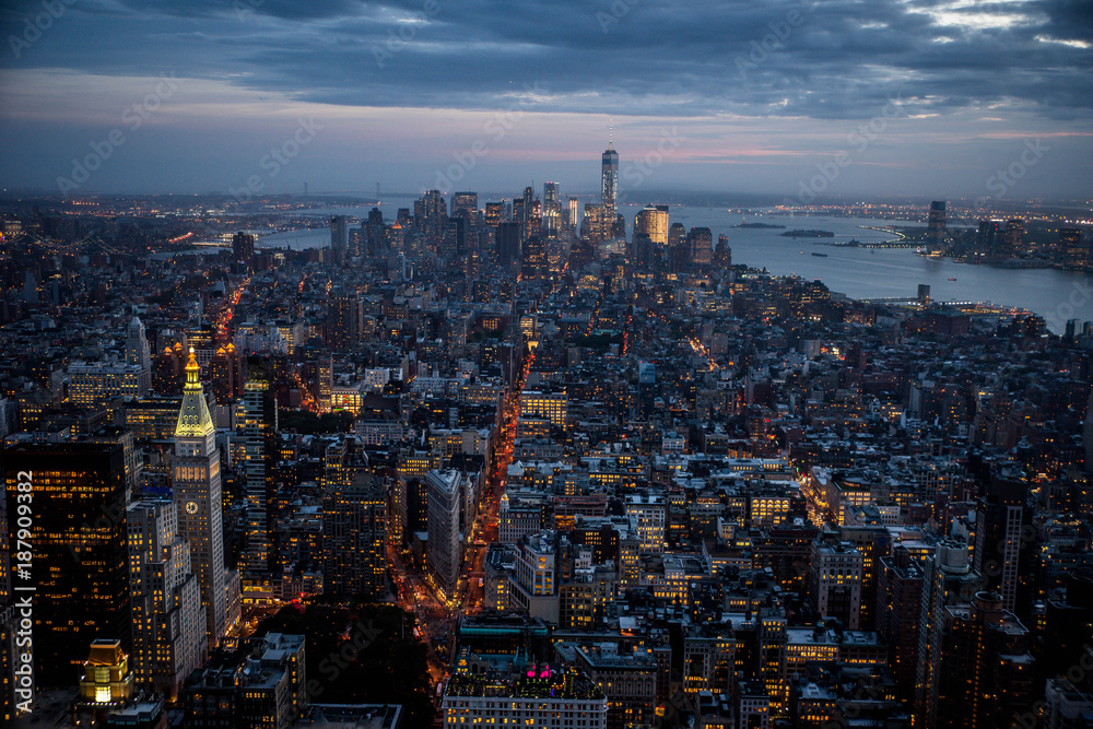 Obraz premium Manhattan skyline