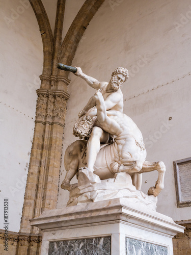 Sculpture of Hercules and Nessus