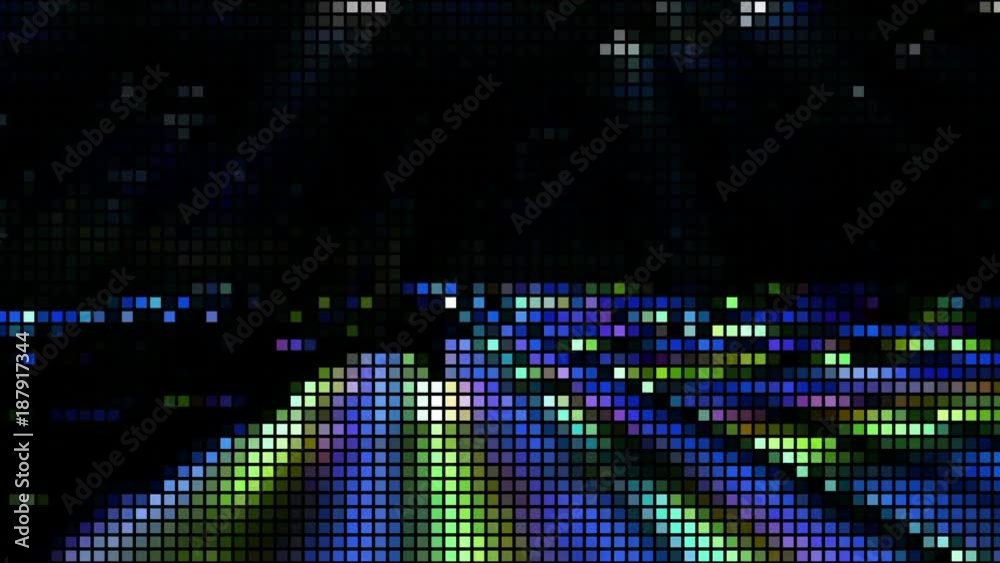 LED 003: Light emitting diodes flicker with motion (Loop).