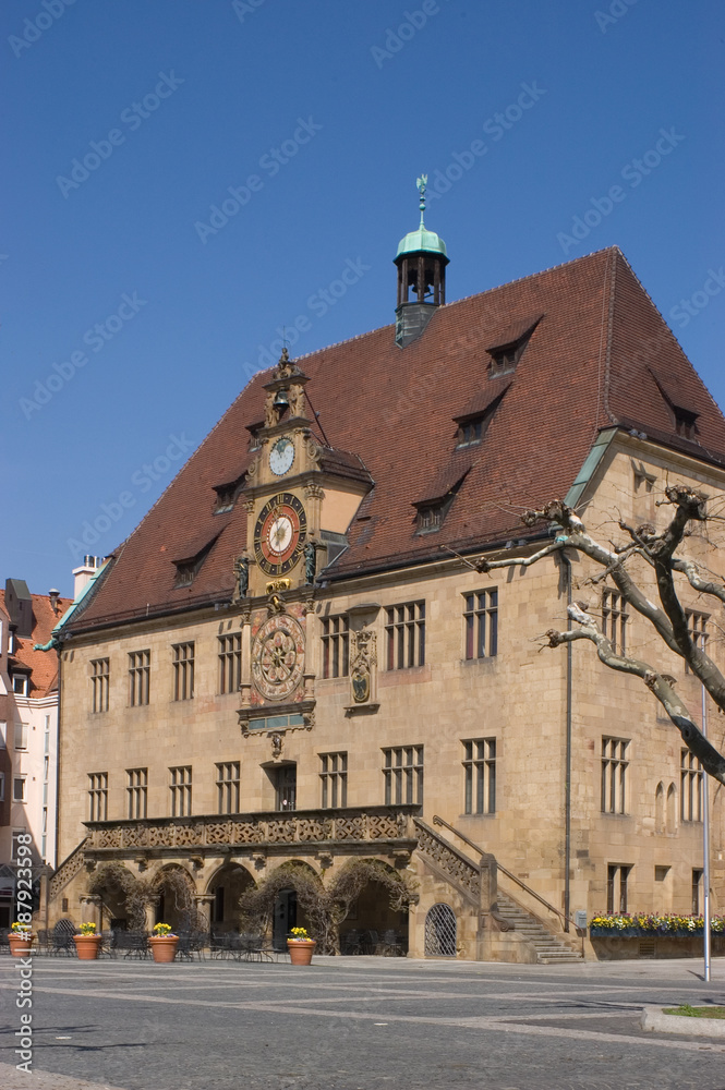 Fototapeta premium Rathaus in Heilbronn
