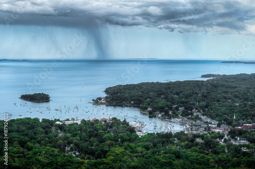 Storm Over Camden Maine