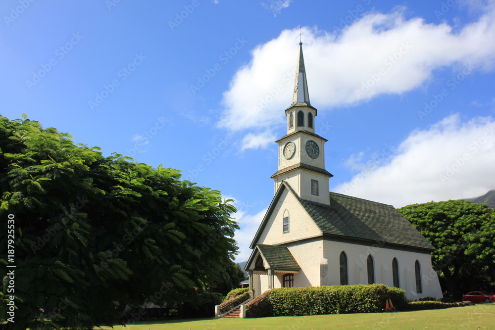 Kirche in Wailuku Maui Hawaii USA