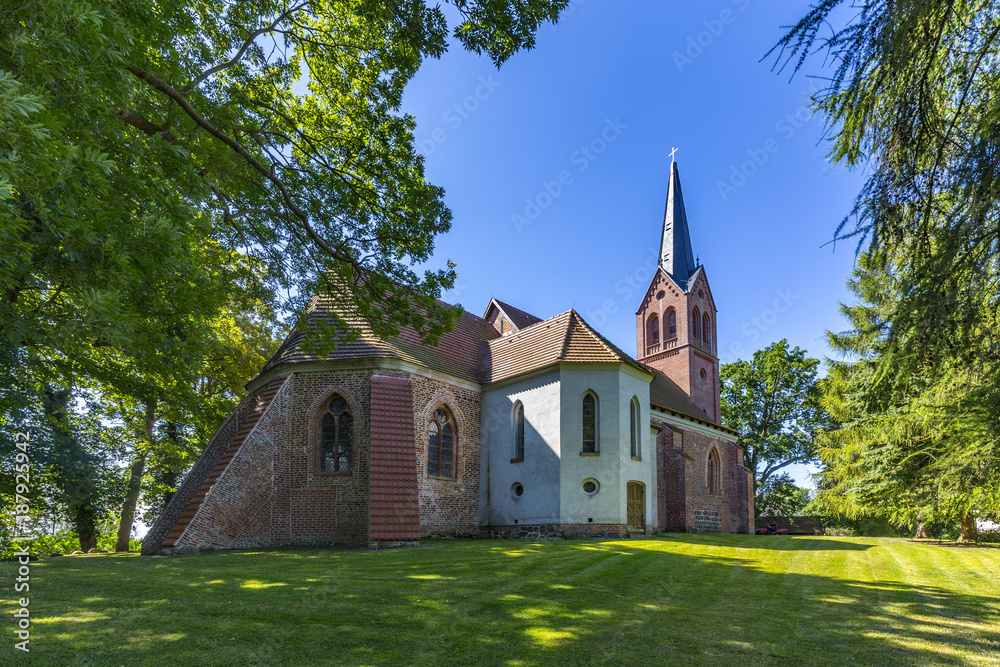 church of Krummin at the island of Usedom