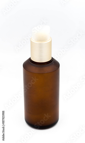 Perfume bottle on the white background, Perfume bottle in isolat