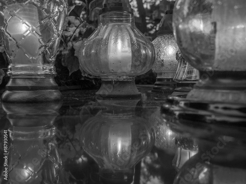 Obraz w ramie candle