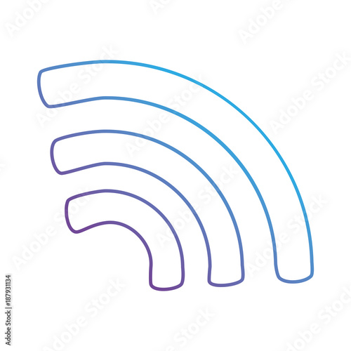 wifi signal isolated icon
